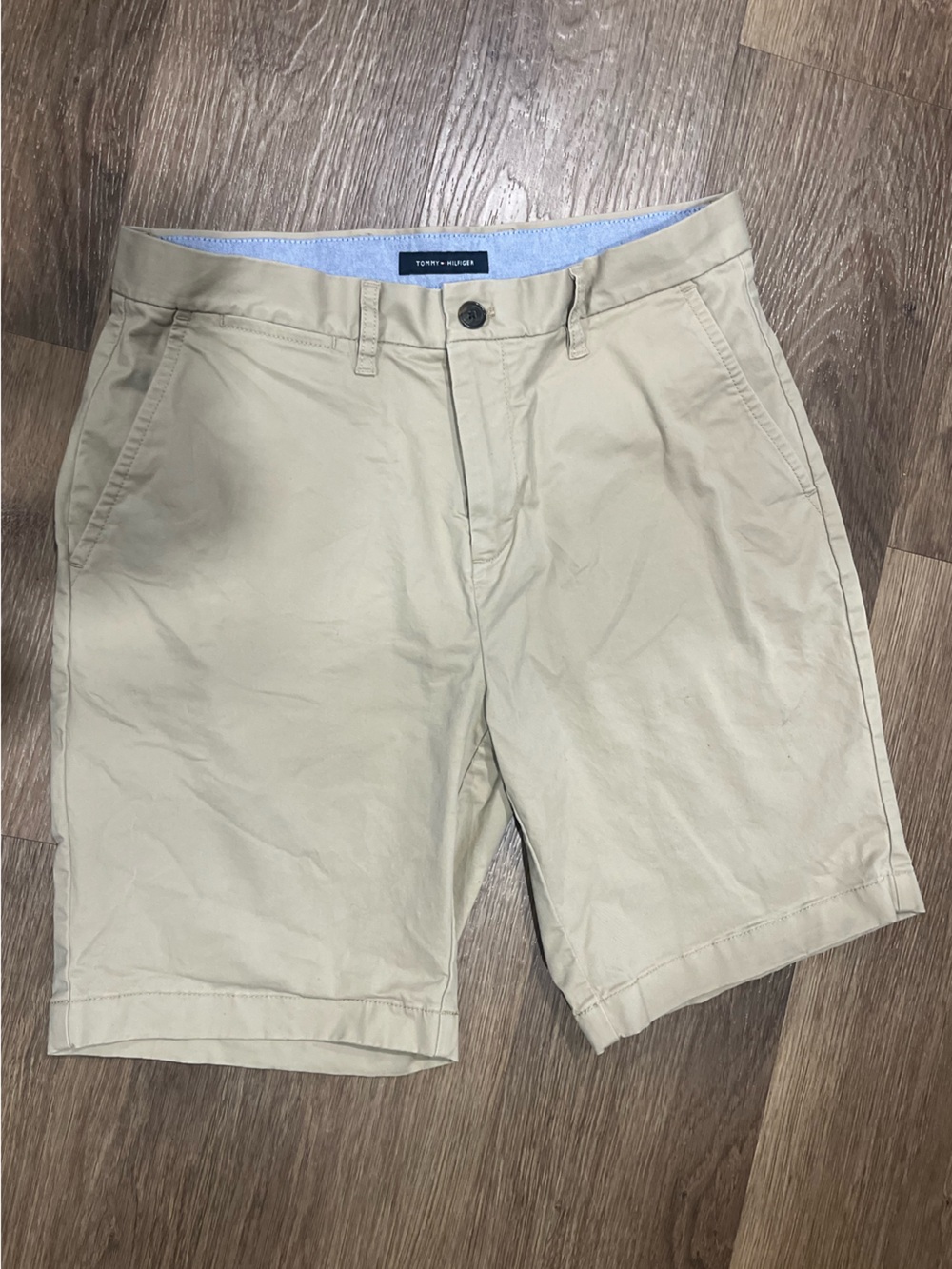 Tommy Hilfiger Beige Khaki Chino Shorts